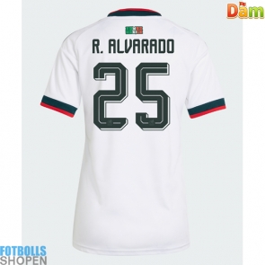 Billiga Mexiko Roberto Alvarado #25 Bortatröja Dam VM 2026 Kortärmad